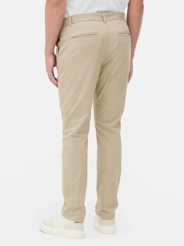 Pantalon Chino Stretch Coupe Slim