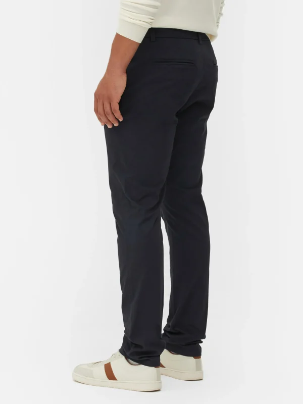 Pantalon Chino Stretch Coupe Slim