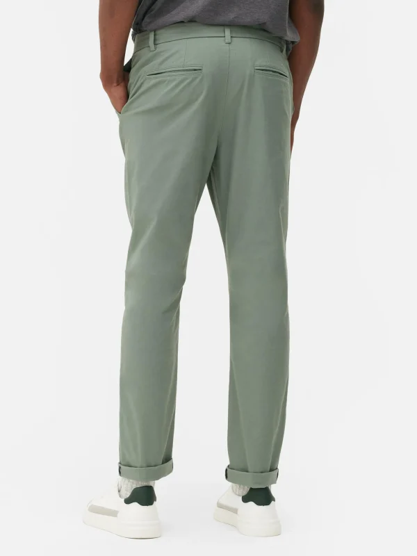 Pantalon Chino Stretch Coupe Slim