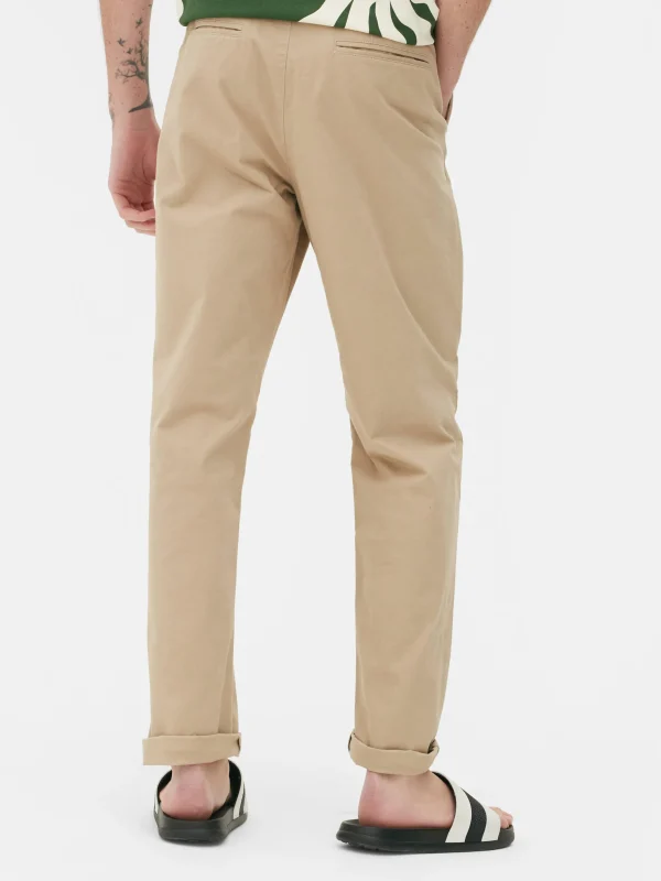 Pantalon Chino Stretch Coupe Slim