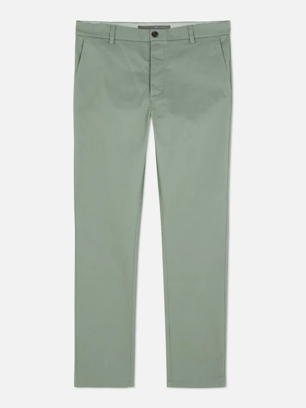 Pantalon Chino Stretch Coupe Slim