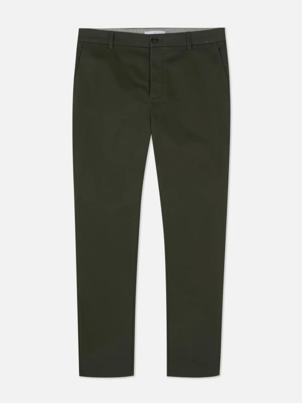 Pantalon Chino Stretch Coupe Slim