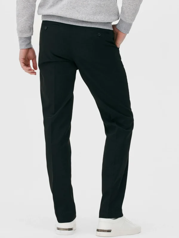 Pantalon En Sergé Coupe Droite