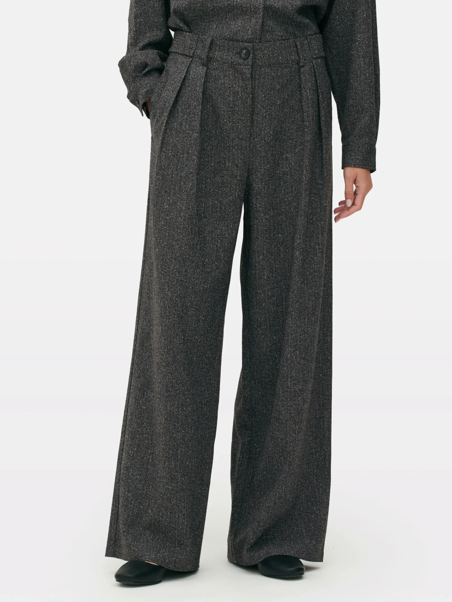 pantalon_large_mouchet__c_1.webp Pantalon Large Moucheté à Coordonner The Edit