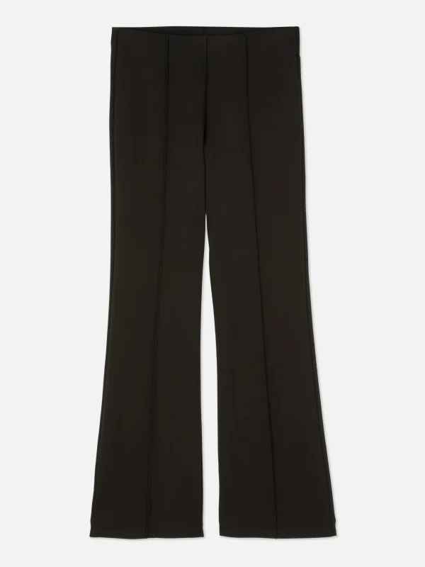 Pantalon évasé En Point De Rome