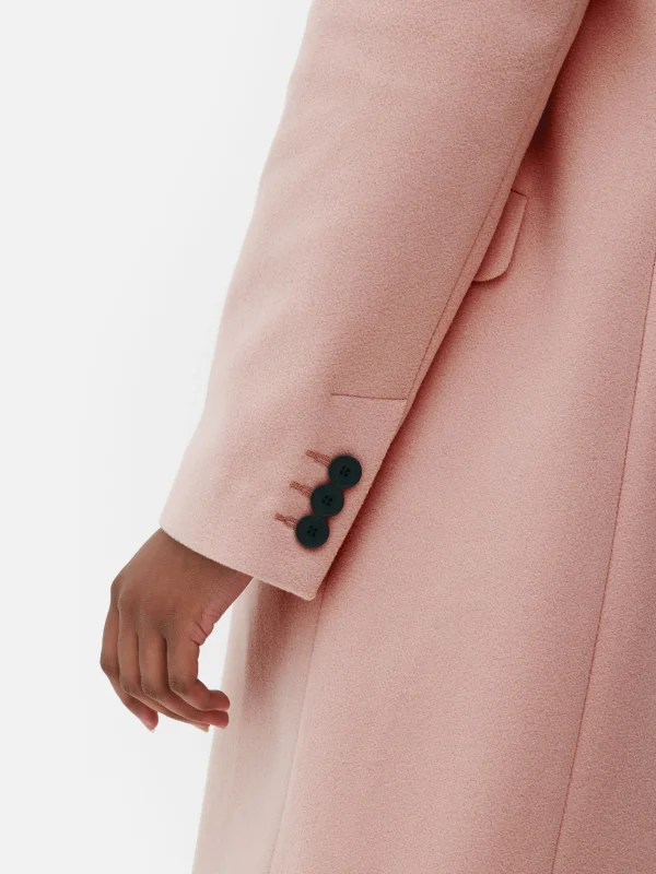 Pardessus à Boutonnage Simple