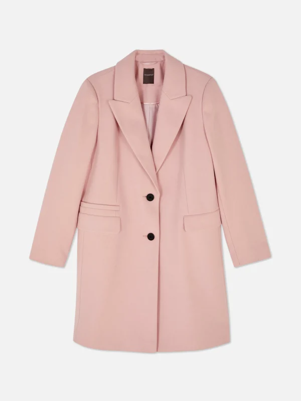 Pardessus à Boutonnage Simple