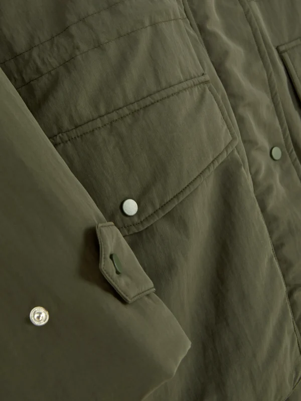 Parka à Capuche En Fausse Fourrure