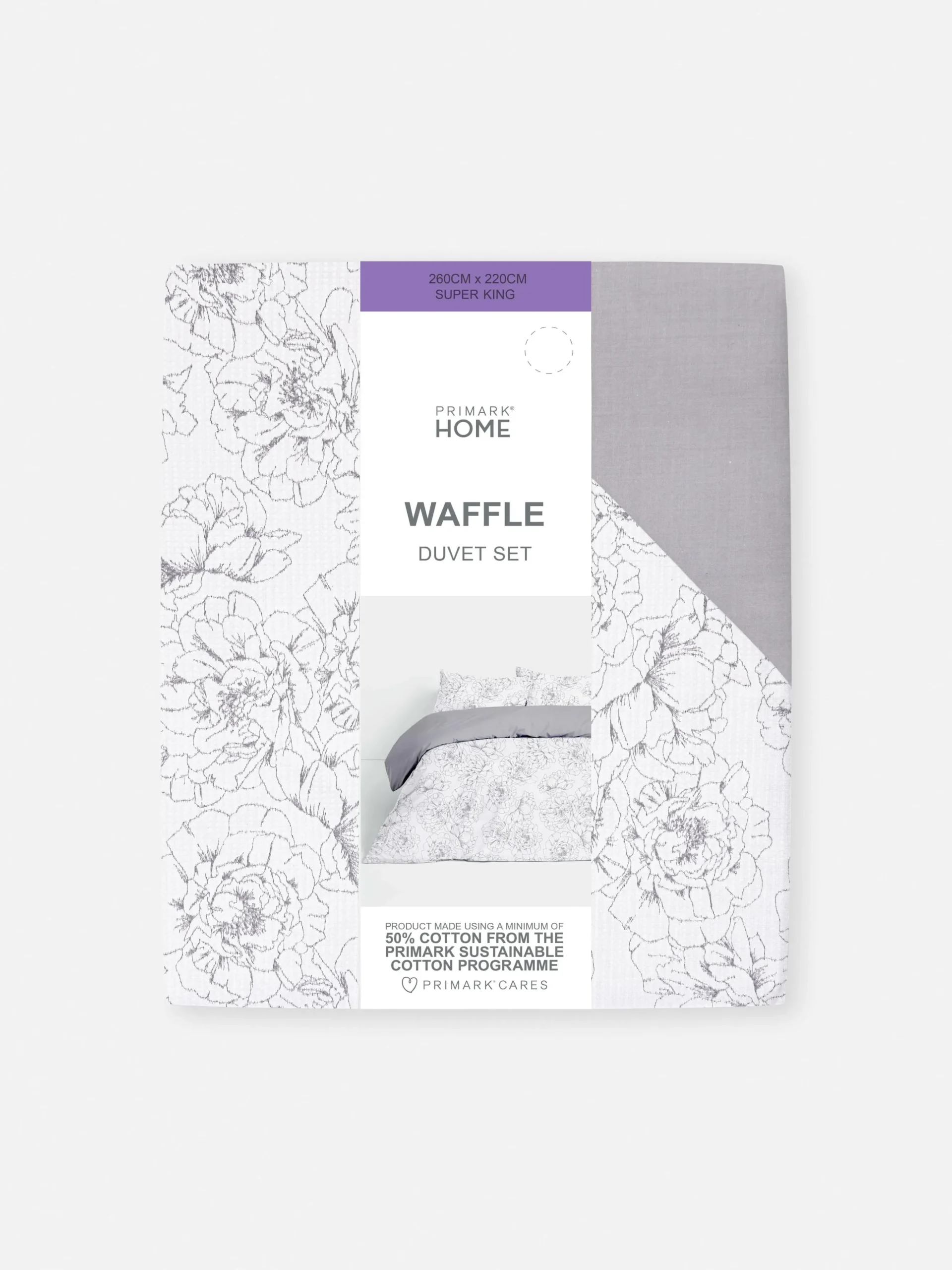 parure_de_lit_super_king__3.webp Parure De Lit Super King Size Texturée à Motif Floral