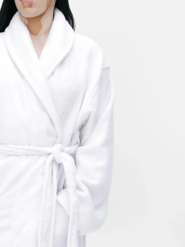 Peignoir De Spa En Tissu-éponge Coton