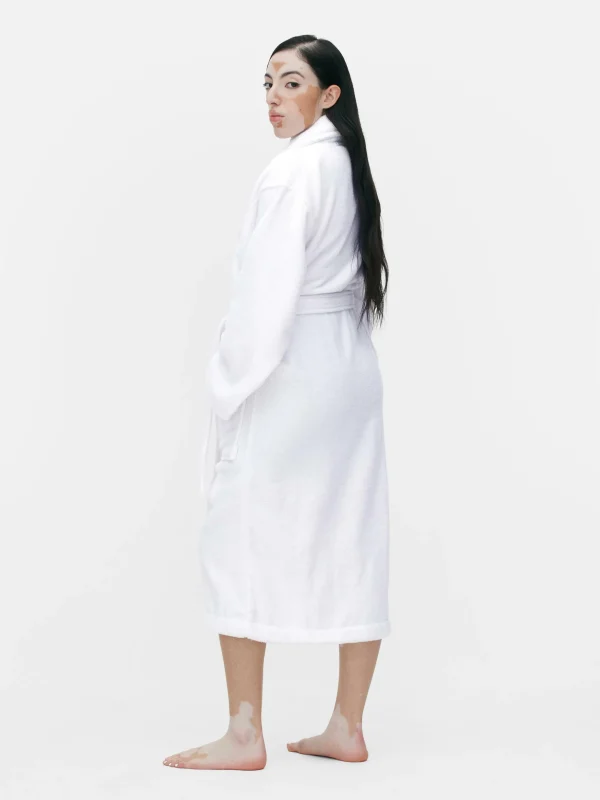 Peignoir De Spa En Tissu-éponge Coton