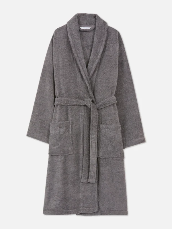 Peignoir De Spa En Tissu-éponge Coton
