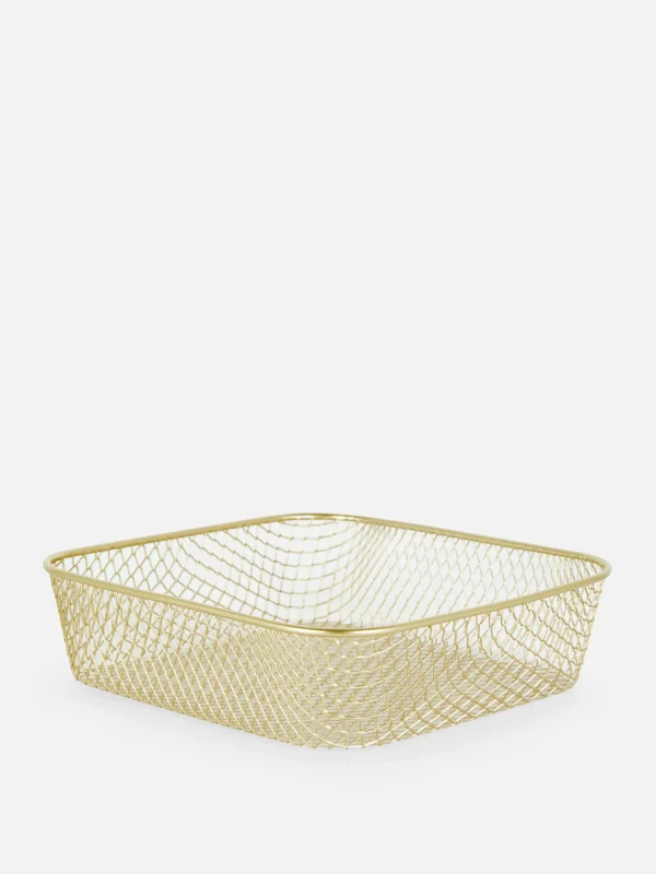 Petit Panier En Fer Maillé