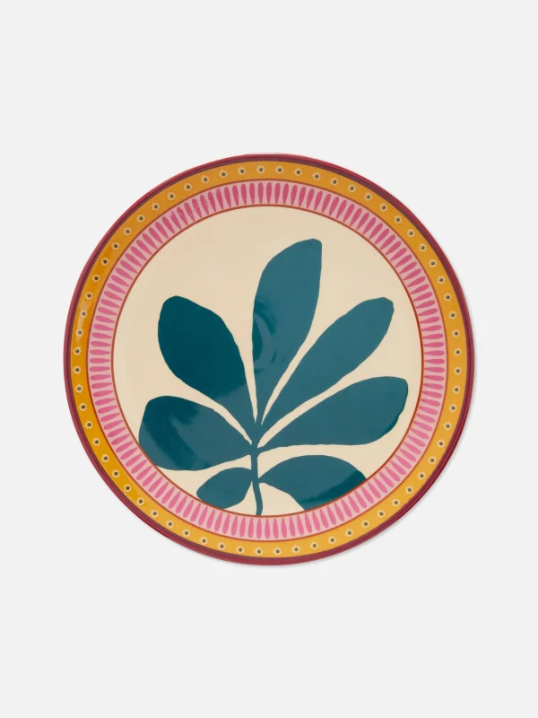Petite Assiette Florale Stylisée