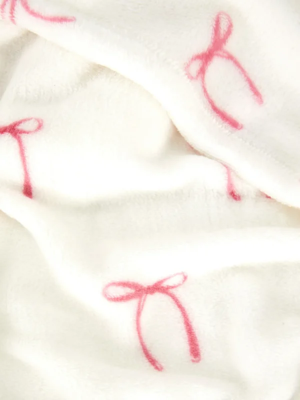 Petite Couverture à Imprimé Nœud