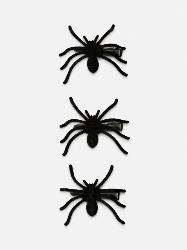 Pinces à Cheveux En Araignée D'Halloween