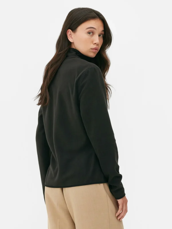 Polaire à Col Zippé