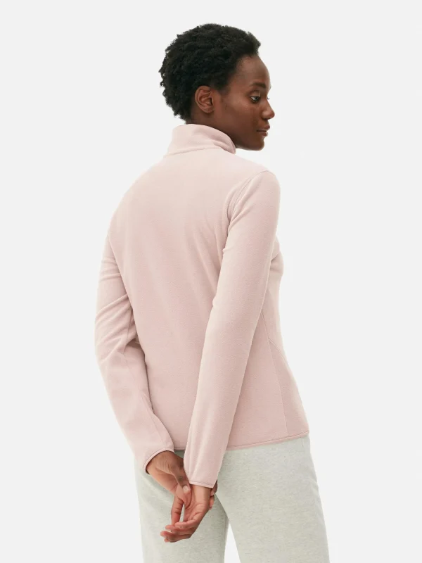 Polaire à Col Zippé