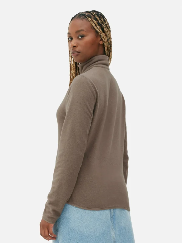 Polaire à Col Zippé