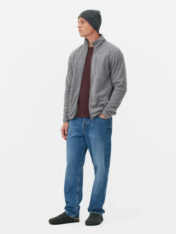 Polaire Zippée à Col Cheminée