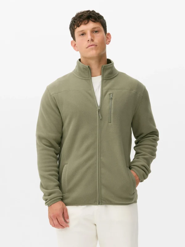 Polaire Zippée à Col Cheminée