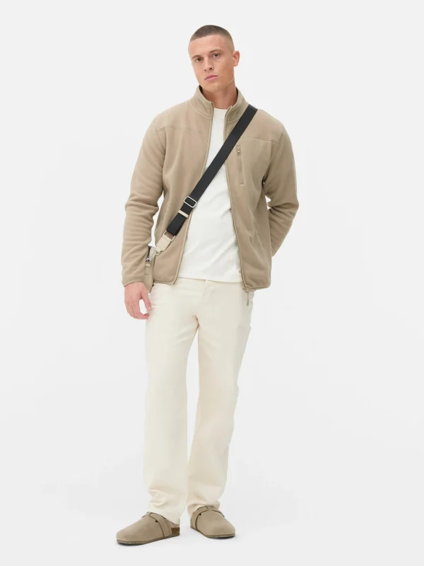 Polaire Zippée à Col Cheminée