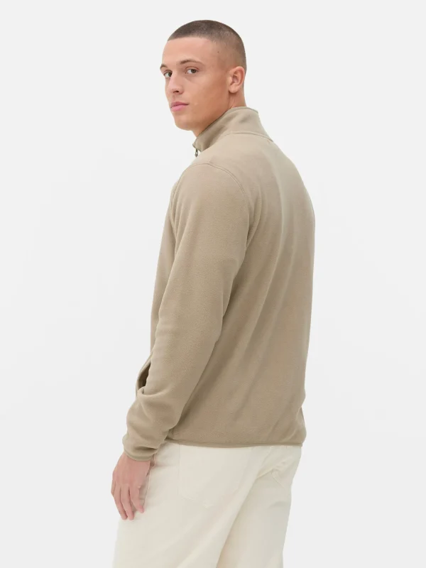 Polaire Zippée à Col Cheminée