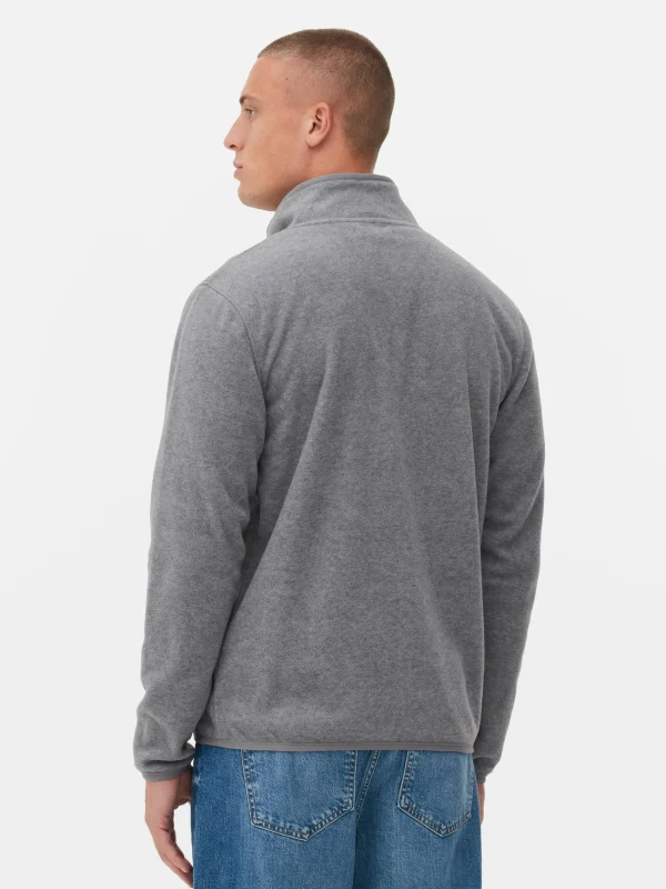 Polaire Zippée à Col Cheminée