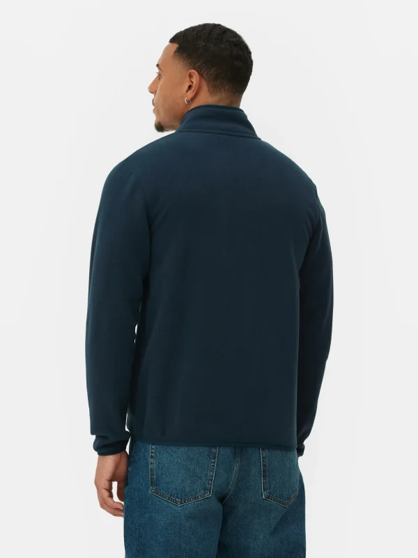 Polaire Zippée à Col Cheminée