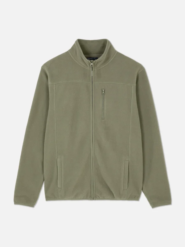 Polaire Zippée à Col Cheminée