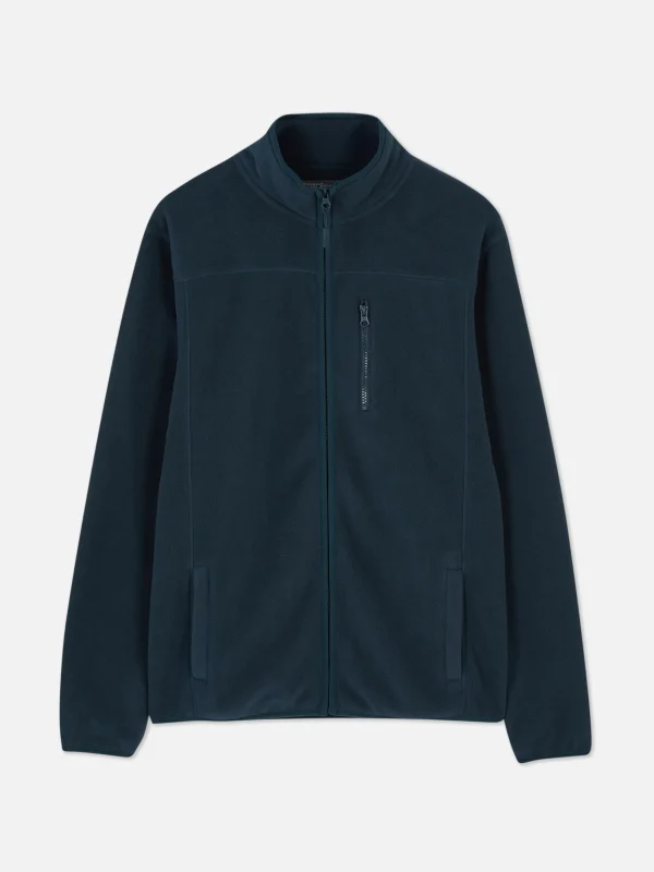 Polaire Zippée à Col Cheminée