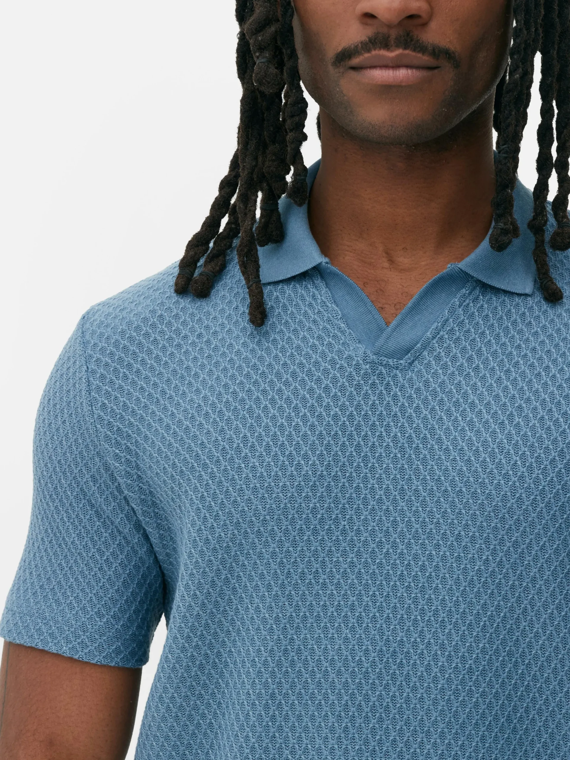 polo_en_maille_texture_ke_2.webp Polo En Maille Texturée Kem