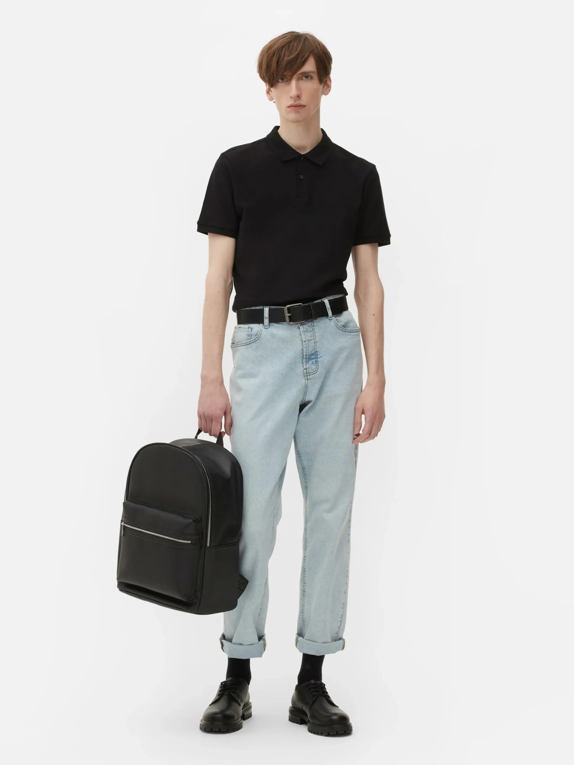 polo_en_piqu__manches_cou_0-1.webp Polo En Piqué à Manches Courtes