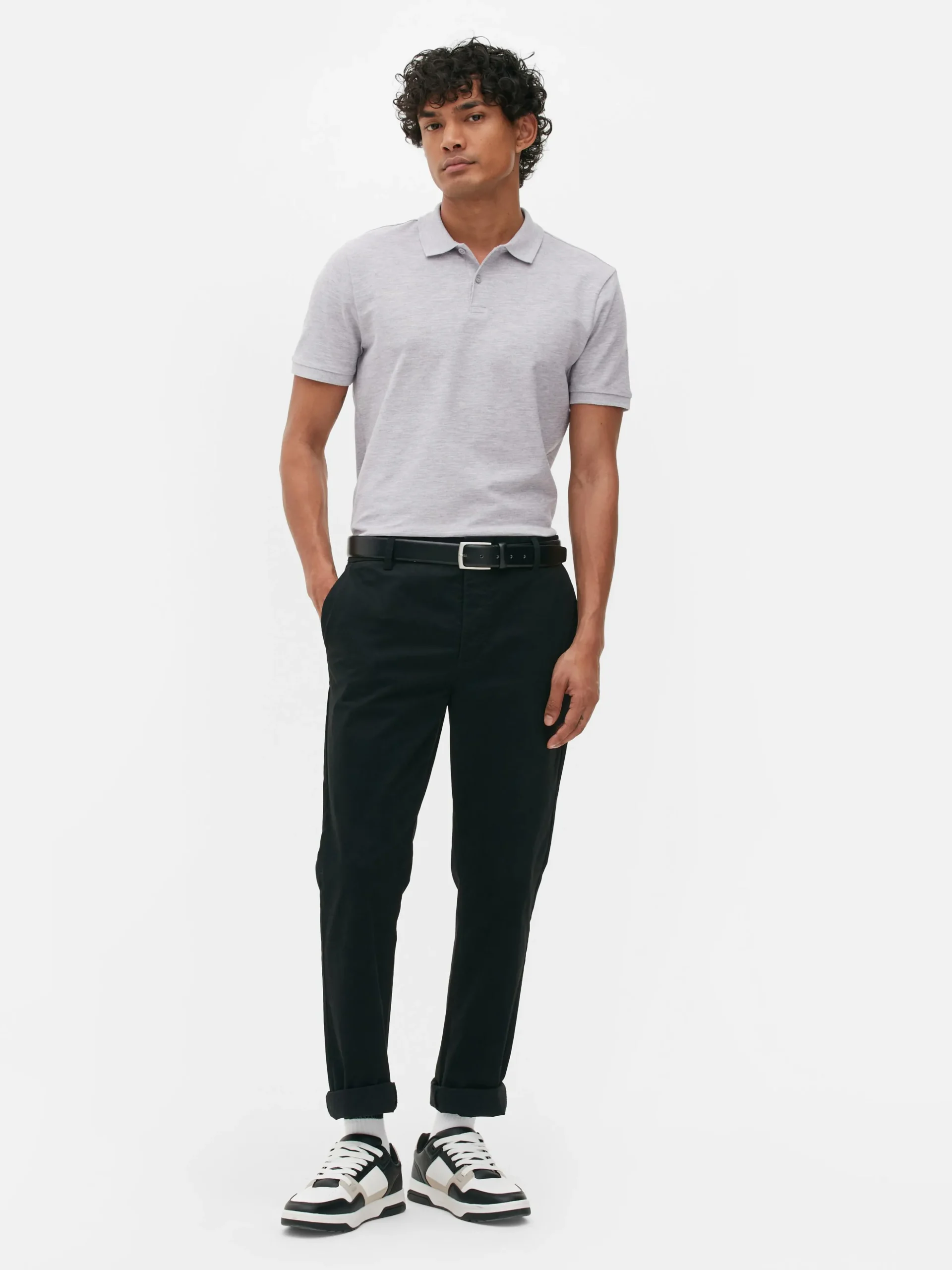 polo_en_piqu__manches_cou_0-2.webp Polo En Piqué à Manches Courtes