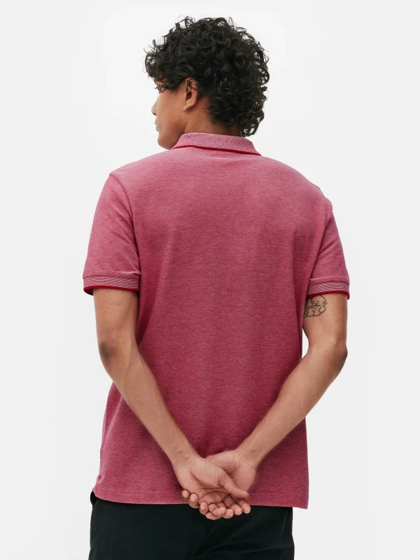 Polo Tissé Birdseye