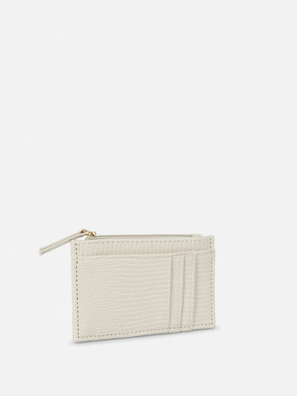 Porte-cartes à Texture Peau De Serpent