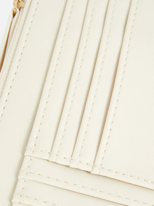 Porte-cartes Matelassé à Initiale