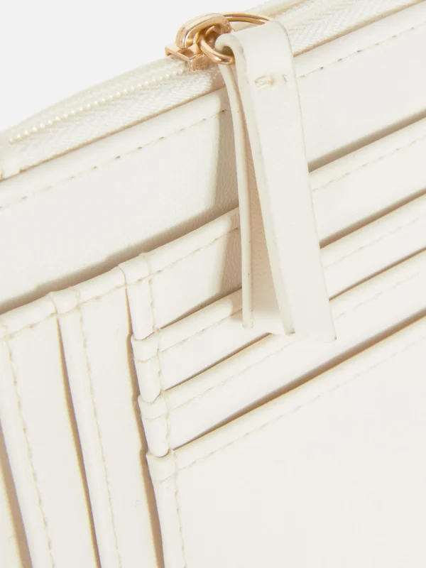 Porte-cartes Matelassé à Initiale