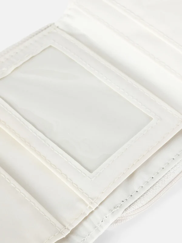 Porte-monnaie En Simili Cuir Effet Croco Avec Initiale