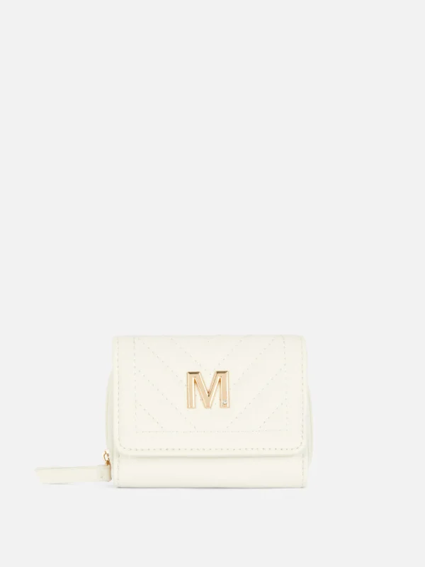 Porte-monnaie Matelassé à Initiale