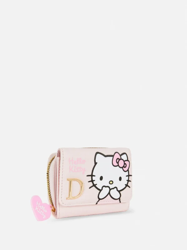 Porte-monnaie Zippé à Initiale Hello Kitty