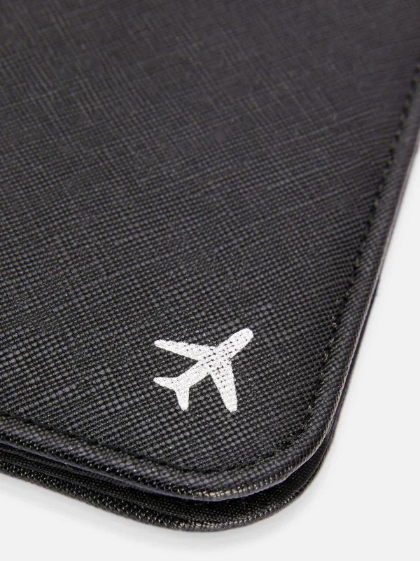 Porte-passeport En Simili Cuir