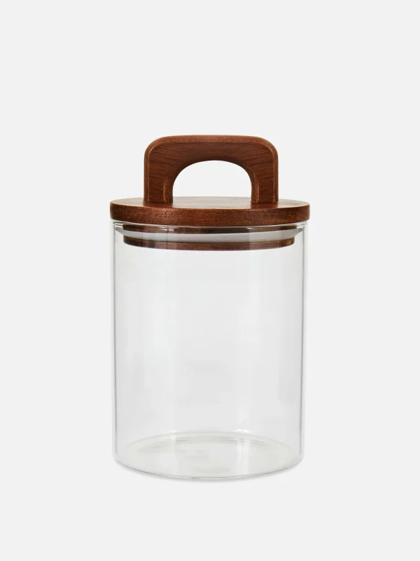 Pot En Verre Avec Poignée