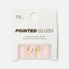 PS... Faux Ongles Pointus Brillants Tourbillon