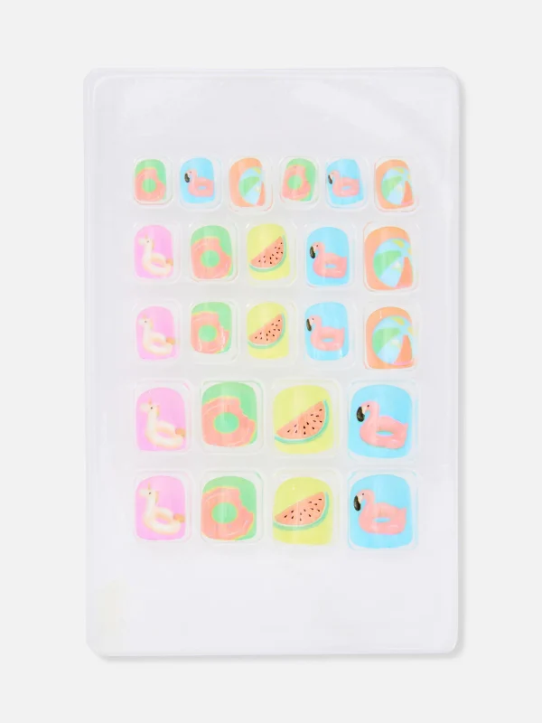 PS... Mini Faux Ongles Graphiques