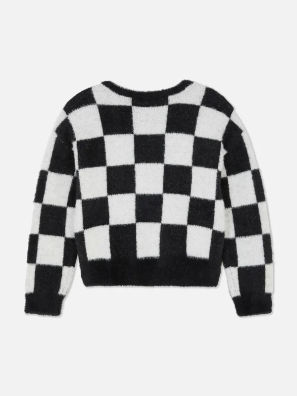 Pull à Carreaux Beetlejuice