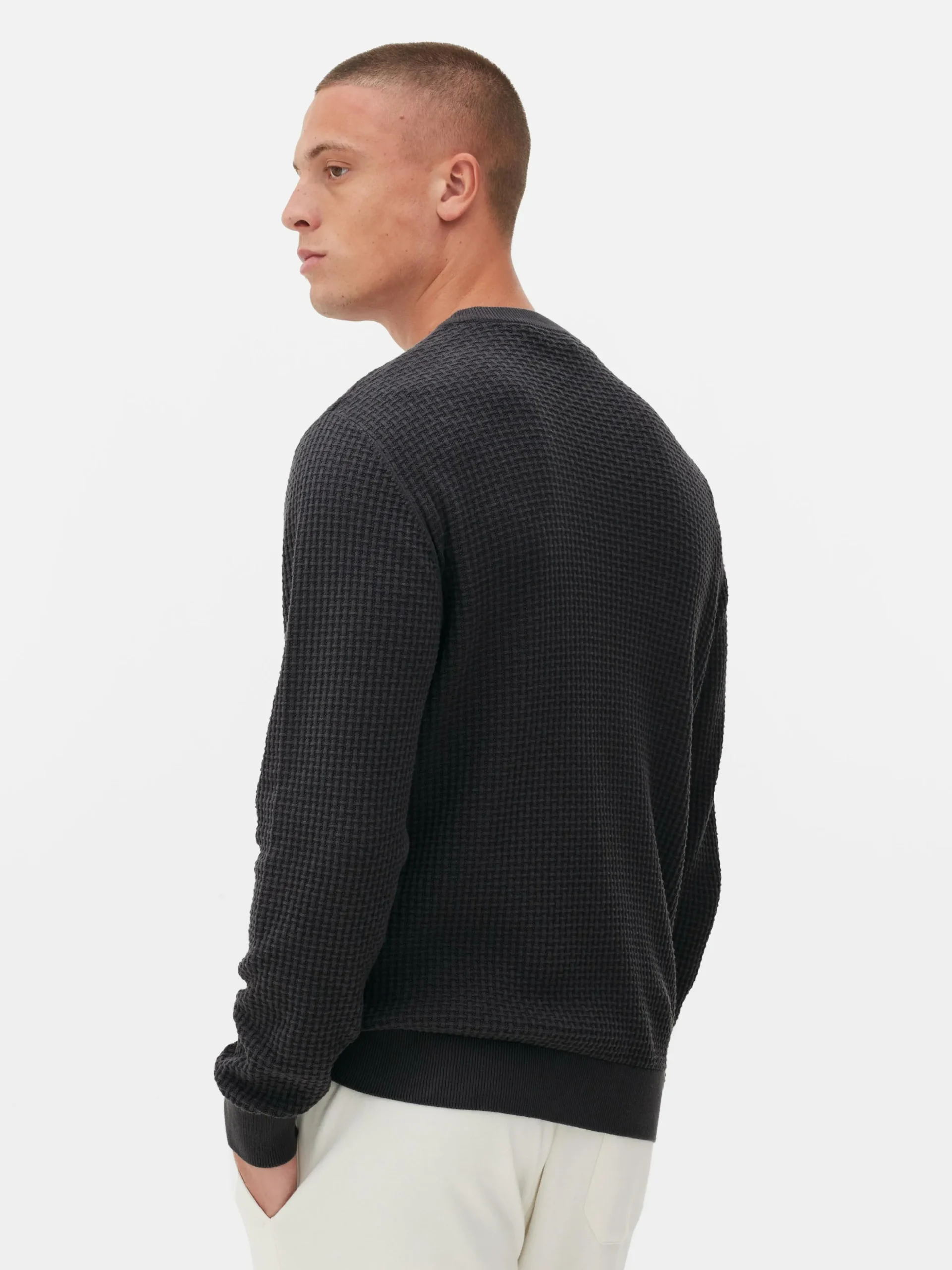 pull__col_rasducou_en_poi_2-3.webp Pull à Col Ras-du-cou En Point De Panier Tressé