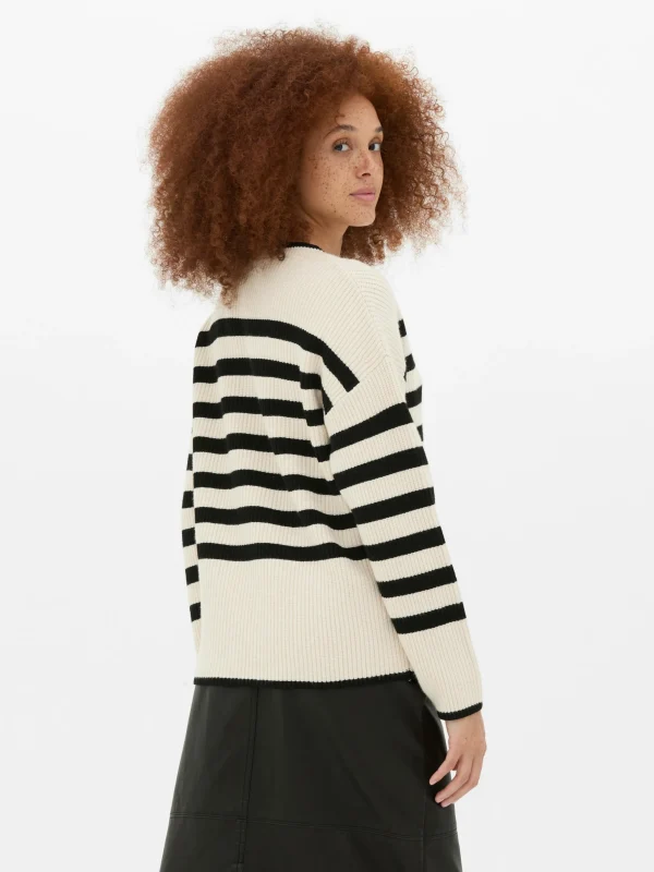 Pull à Col Ras-du-cou Et à Boutons