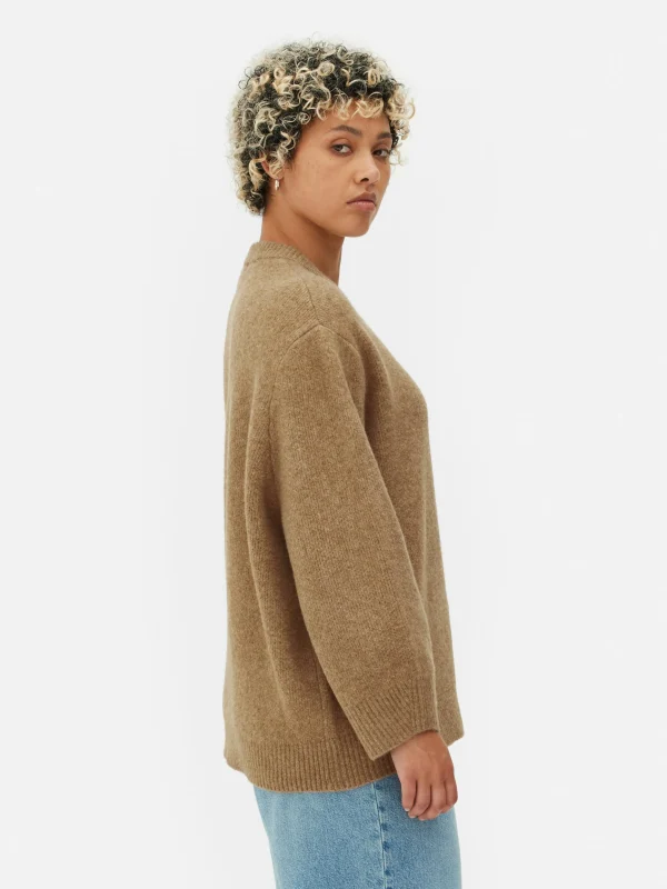 Pull à Col Ras-du-cou Oversize