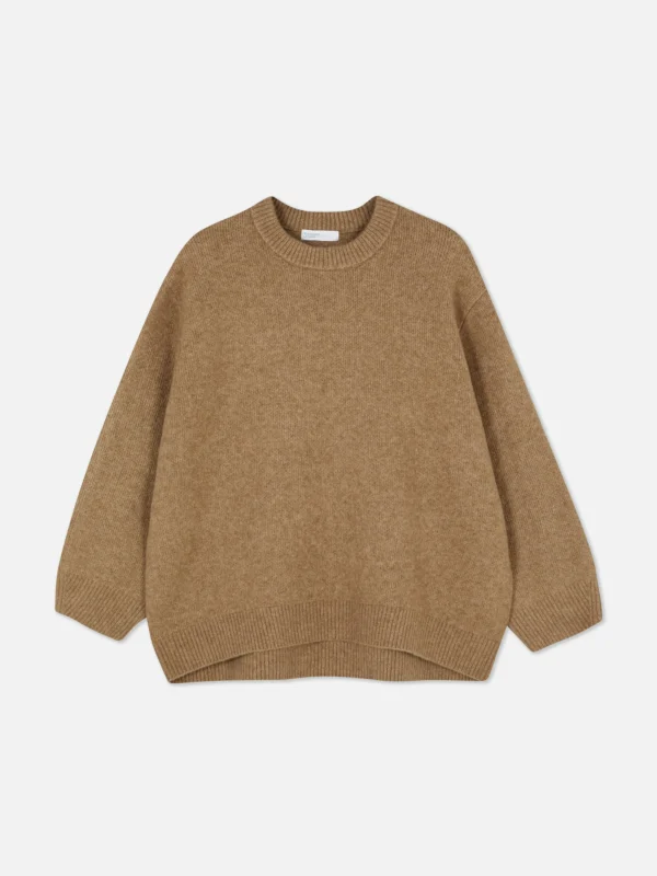 Pull à Col Ras-du-cou Oversize
